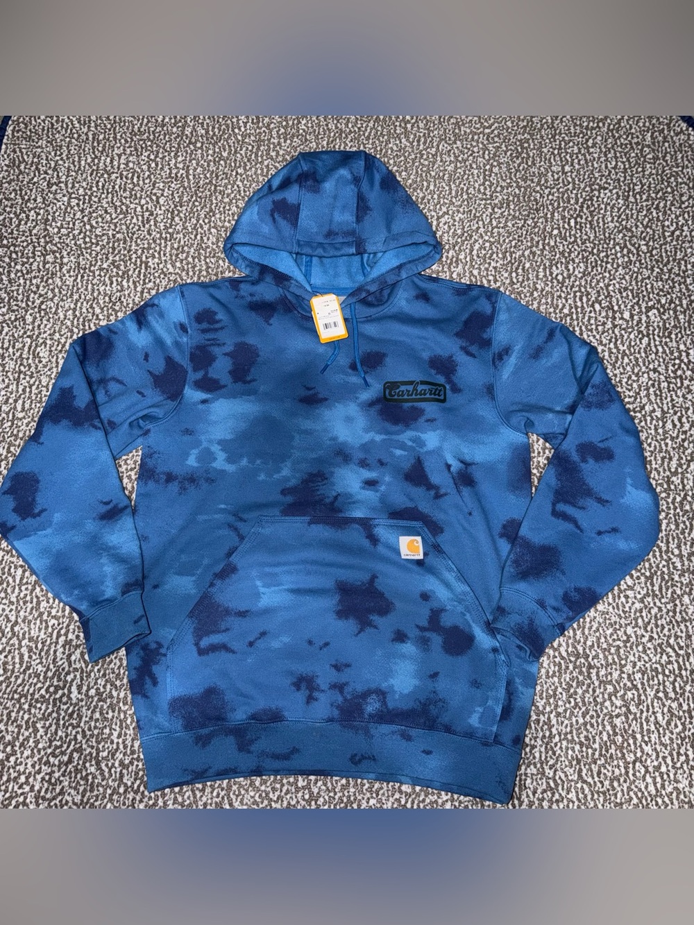 Carhartt Blue Pullover Hoodie